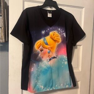 Disney Black and Multicolor Cinderella Tunic